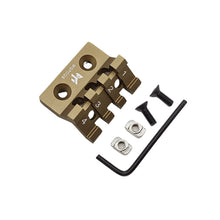 Load image into Gallery viewer, M300/M600 Support 45° Side Guide MLOK/KEYMOD Fishbone Increasing Guide Flashlight Clamp Horse For Margaap Kam Ming M4
