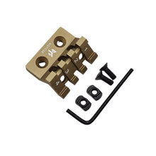 Load image into Gallery viewer, M300/M600 Support 45° Side Guide MLOK/KEYMOD Fishbone Increasing Guide Flashlight Clamp Horse For Margaap Kam Ming M4
