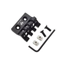 Load image into Gallery viewer, M300/M600 Support 45° Side Guide MLOK/KEYMOD Fishbone Increasing Guide Flashlight Clamp Horse For Margaap Kam Ming M4
