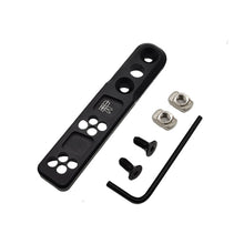 Load image into Gallery viewer, M600C/M300 Tactical Flashlight Base MLOK/KEYMOD Fishbone Side Stand Metal Vertical Dragonfly Stand
