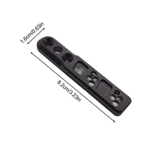 Load image into Gallery viewer, M600C/M300 Tactical Flashlight Base MLOK/KEYMOD Fishbone Side Stand Metal Vertical Dragonfly Stand
