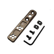 Load image into Gallery viewer, M600C/M300 Tactical Flashlight Base MLOK/KEYMOD Fishbone Side Stand Metal Vertical Dragonfly Stand
