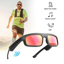 Load image into Gallery viewer, M8 PRO 5.3 Smart Bluetooth Glasses Bone Conduction Outdoor Cycling Sports Music Talk Polarized Sunglasses
