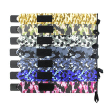 Load image into Gallery viewer, 1Pair Camo Nylon Wrap Pressure Wrist Strap Sports Fitness Hard Pull Adjustable Booster Strap
