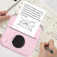 Load image into Gallery viewer, Mini Portable Bluetooth Thermal Printer Student Label Picture Pocket Error Sticker Printer
