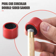 Load image into Gallery viewer, 1PC Billiards Cue Tip Circular Sander Double-Sided Groove Polisher Billiard Repair And Care Tools
