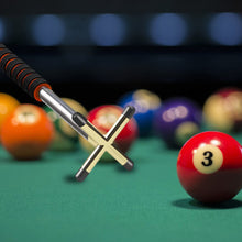 Load image into Gallery viewer, Retractable Cue Holder Set EVA Grip Cross Antler Fork Head Cue Height Booster Billiard Supplies
