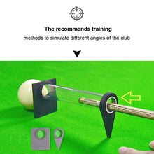 Load image into Gallery viewer, 1Set Detachable Billiard Cue Training Kit Angle Adjustable Training Aid Pool Cue Accessories
