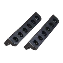Load image into Gallery viewer, 1 Pair Pool Cue 6-Hole Plastic Rod Holder Universal Wall Hanging Rod Holder Prevents The Deformation Of The Cue Saves Storage Space Billiard Accessories
