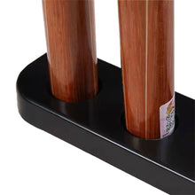 Load image into Gallery viewer, 1 Pair Pool Cue 6-Hole Plastic Rod Holder Universal Wall Hanging Rod Holder Prevents The Deformation Of The Cue Saves Storage Space Billiard Accessories
