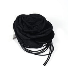 Load image into Gallery viewer, Fabric Floral Necklace Large Flower Choker Necklace for Women Romantic Fabric Collar Jewelry on Neck Accessories
