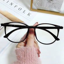 Load image into Gallery viewer, New fashion Anti-blue Large-frame Glasses Lightweight Frame Transparent Glasses Blocking Filter Computer Glasses
