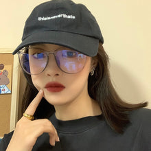 Load image into Gallery viewer, New fashion Anti-blue Large-frame Glasses Lightweight Frame Transparent Glasses Blocking Filter Computer Glasses
