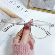 Load image into Gallery viewer, New fashion Anti-blue Large-frame Glasses Lightweight Frame Transparent Glasses Blocking Filter Computer Glasses
