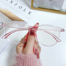 Load image into Gallery viewer, New fashion Anti-blue Large-frame Glasses Lightweight Frame Transparent Glasses Blocking Filter Computer Glasses
