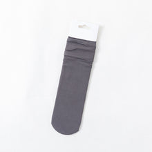 Load image into Gallery viewer, Women's Socks Solid Color Sock Summer Thin Mid Tube Socks Velvet Breathable Long Socks Candy-colored Girl Daily Loose Socks
