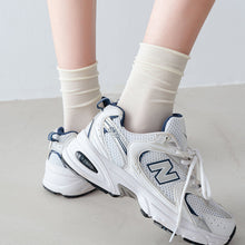 Load image into Gallery viewer, Women's Socks Solid Color Sock Summer Thin Mid Tube Socks Velvet Breathable Long Socks Candy-colored Girl Daily Loose Socks

