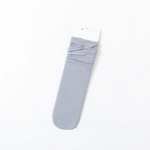 Load image into Gallery viewer, Women's Socks Solid Color Sock Summer Thin Mid Tube Socks Velvet Breathable Long Socks Candy-colored Girl Daily Loose Socks
