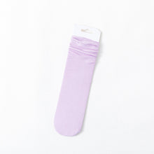 Load image into Gallery viewer, Women's Socks Solid Color Sock Summer Thin Mid Tube Socks Velvet Breathable Long Socks Candy-colored Girl Daily Loose Socks

