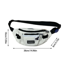 Load image into Gallery viewer, Korean Style Unisex Fashion Chest Bag Crossbody Waist Bag Messenger Bag Sportswear Shoulder Bag Casual Outdoor Bags Lovers Gift for Men and Women
