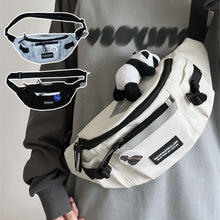 Load image into Gallery viewer, Korean Style Unisex Fashion Chest Bag Crossbody Waist Bag Messenger Bag Sportswear Shoulder Bag Casual Outdoor Bags Lovers Gift for Men and Women
