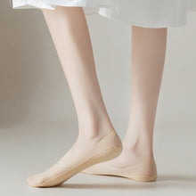 Load image into Gallery viewer, 9 Colors Invisible Boat Socks Breathable Sock Women Ice Stockings Summer Ultrathin Cotton Socks Anti-Slip Solid Boat Socks
