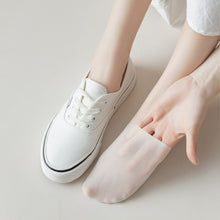 Load image into Gallery viewer, 9 Colors Invisible Boat Socks Breathable Sock Women Ice Stockings Summer Ultrathin Cotton Socks Anti-Slip Solid Boat Socks
