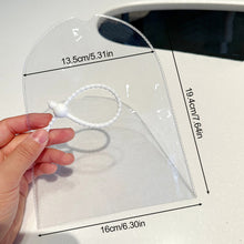 Load image into Gallery viewer, PVC Cotton Doll Outing Anti-dust Protective Cover Waterproof Anti-dirty Mini Raincoat Transparent Cover Protection
