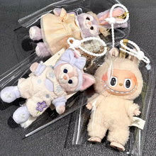 Load image into Gallery viewer, PVC Cotton Doll Outing Anti-dust Protective Cover Waterproof Anti-dirty Mini Raincoat Transparent Cover Protection

