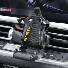 Load image into Gallery viewer, Car Phone Holder Mount Stand Suction Cup For Smartphone Mobile Cell Support Bracket Racing Seat Style
