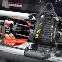 Load image into Gallery viewer, Car Phone Holder Mount Stand Suction Cup For Smartphone Mobile Cell Support Bracket Racing Seat Style
