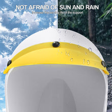 Load image into Gallery viewer, Motorcycle and Electric Bicycle Mobile Phone Holder Navigation Mobile Phone Sunshade Holder Waterproof Retro Small Helmet Rider
