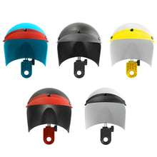 Load image into Gallery viewer, Motorcycle and Electric Bicycle Mobile Phone Holder Navigation Mobile Phone Sunshade Holder Waterproof Retro Small Helmet Rider

