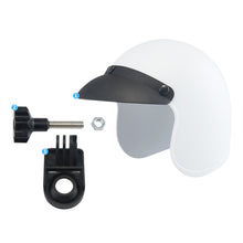 Load image into Gallery viewer, Motorcycle and Electric Bicycle Mobile Phone Holder Navigation Mobile Phone Sunshade Holder Waterproof Retro Small Helmet Rider
