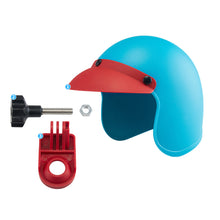Load image into Gallery viewer, Motorcycle and Electric Bicycle Mobile Phone Holder Navigation Mobile Phone Sunshade Holder Waterproof Retro Small Helmet Rider
