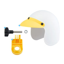 Load image into Gallery viewer, Motorcycle and Electric Bicycle Mobile Phone Holder Navigation Mobile Phone Sunshade Holder Waterproof Retro Small Helmet Rider
