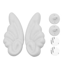 Load image into Gallery viewer, 2Pcs Motorcycle Helmet Decoration Angle Wings Sticker Helmet Decor for Motorbike Bicycle Headwear Accessories
