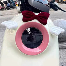 Load image into Gallery viewer, 2Pcs Motorcycle Helmet Decoration Angle Wings Sticker Helmet Decor for Motorbike Bicycle Headwear Accessories
