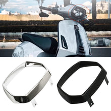 Load image into Gallery viewer, Motorcycle Headlight Lights Guard Cover Protection Grid Matte black Silvery For VESPA 150 Sprint ABS 2017 2018 VESPA 150 Sprint 2017-2020
