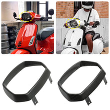 Load image into Gallery viewer, Motorcycle Headlight Lights Guard Cover Protection Grid Matte black Silvery For VESPA 150 Sprint ABS 2017 2018 VESPA 150 Sprint 2017-2020
