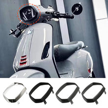 Load image into Gallery viewer, Motorcycle Headlight Lights Guard Cover Protection Grid Matte black Silvery For VESPA 150 Sprint ABS 2017 2018 VESPA 150 Sprint 2017-2020

