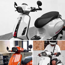 Load image into Gallery viewer, Motorcycle Headlight Lights Guard Cover Protection Grid Matte black Silvery For VESPA 150 Sprint ABS 2017 2018 VESPA 150 Sprint 2017-2020
