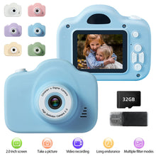 Load image into Gallery viewer, Kids Camera Digital Camera Video Camera Toys Mini Cam Color Display Children Birthday Gift Kids Toys For Kids
