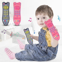 Load image into Gallery viewer, Music TV Remote Control Early Educational Toys Toy Electric Numbers Learning Machine Gifts For Newborn Birthday Gift For Kid
