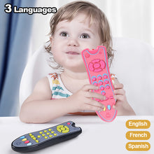 Load image into Gallery viewer, Music TV Remote Control Early Educational Toys Toy Electric Numbers Learning Machine Gifts For Newborn Birthday Gift For Kid
