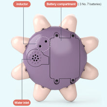 Load image into Gallery viewer, Baby Bath Toys Spray Water Shower Bathing Toys for Kids Electric Whale Bath Ball with Light Music LED Light Toys Bathtub Toy
