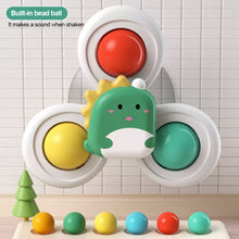 Load image into Gallery viewer, 3PCS Suction Cup Spinner Toy Baby Bath Funny Game Educational Toys For Children Girls Boys Infant Sensory Stress Reliever Gift
