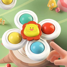 Load image into Gallery viewer, 3PCS Suction Cup Spinner Toy Baby Bath Funny Game Educational Toys For Children Girls Boys Infant Sensory Stress Reliever Gift
