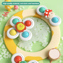 Load image into Gallery viewer, 3PCS Suction Cup Spinner Toy Baby Bath Funny Game Educational Toys For Children Girls Boys Infant Sensory Stress Reliever Gift
