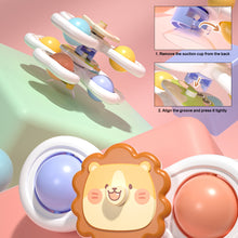 Load image into Gallery viewer, 3PCS Suction Cup Spinner Toy Baby Bath Funny Game Educational Toys For Children Girls Boys Infant Sensory Stress Reliever Gift
